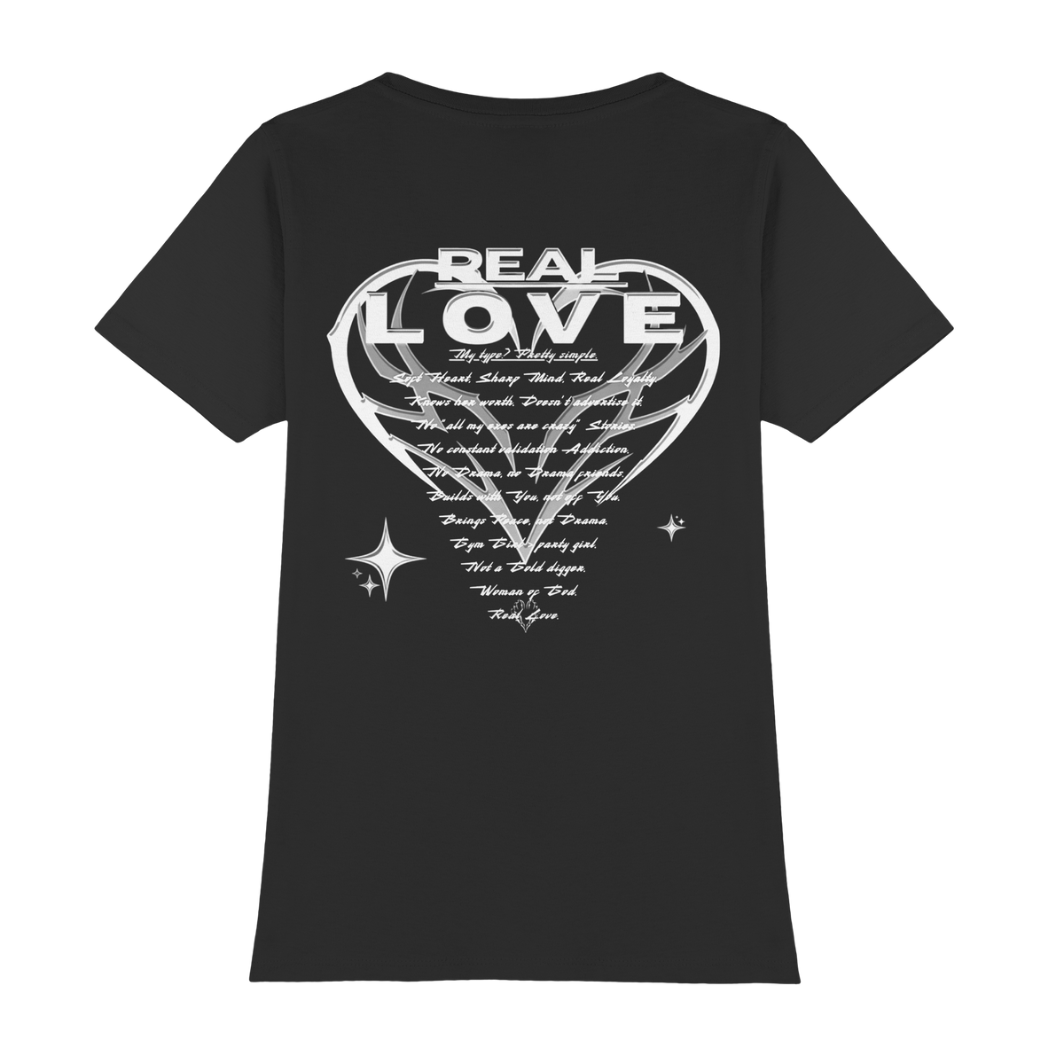 The REAL LOVE BASiCS - Womens Premium Classic T-Shirt