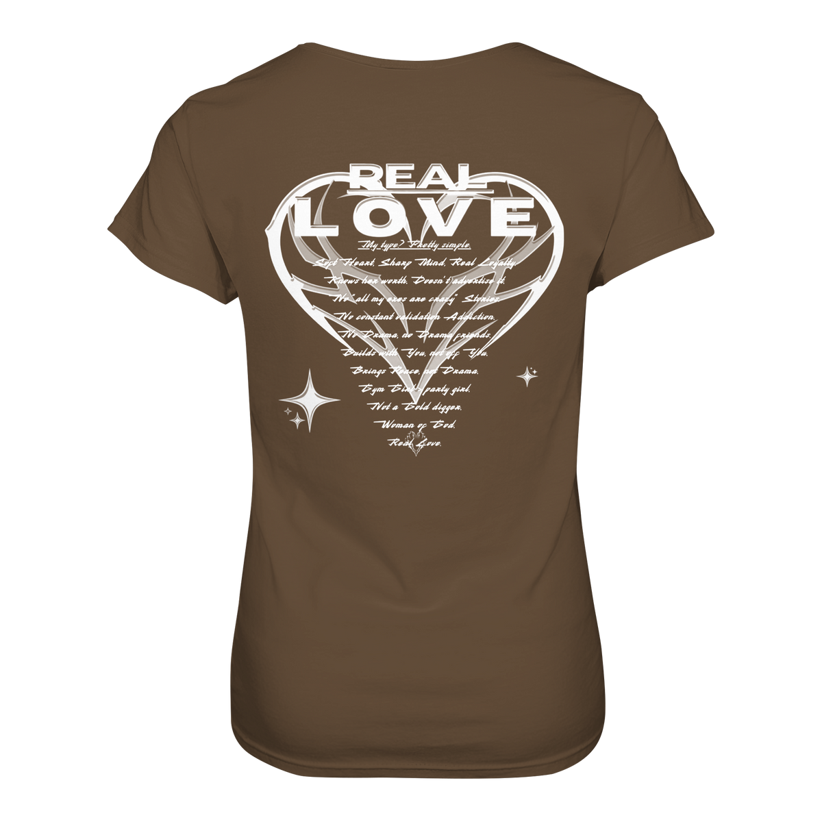 The REAL LOVE BASiCS - Womens Premium Classic T-Shirt