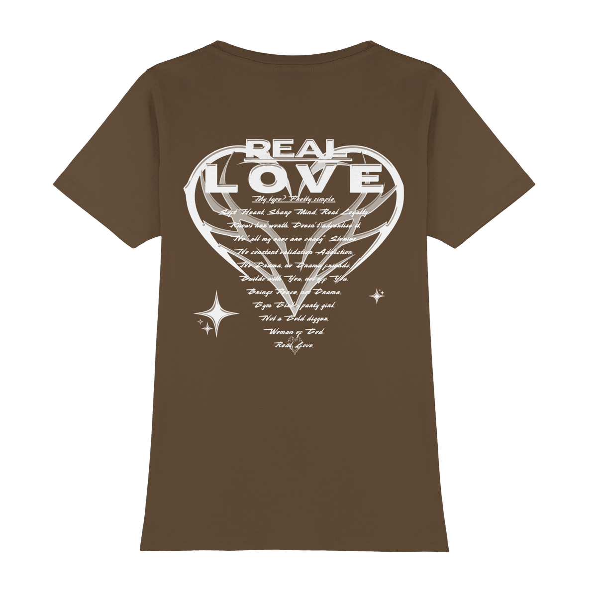 The REAL LOVE BASiCS - Womens Premium Classic T-Shirt