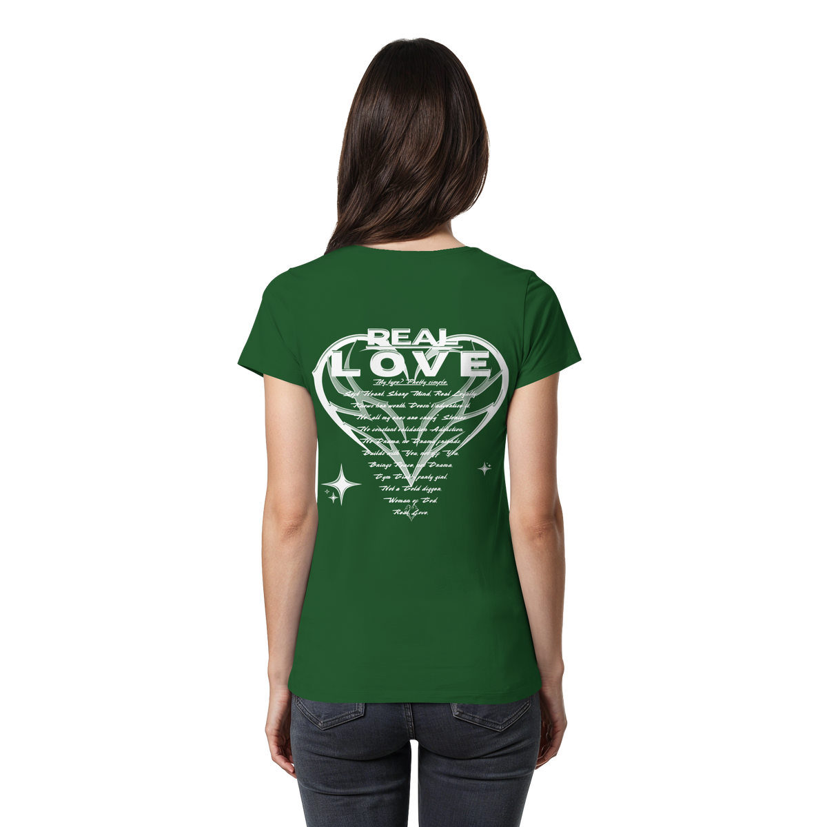 The REAL LOVE BASiCS - Womens Premium Classic T-Shirt