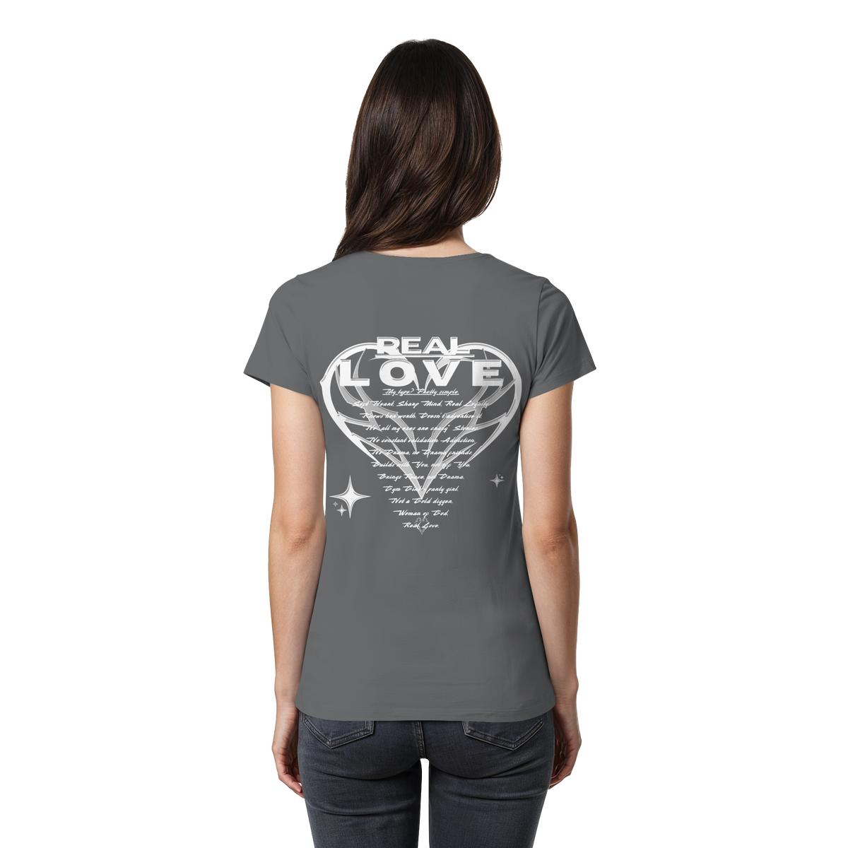 The REAL LOVE BASiCS - Womens Premium Classic T-Shirt