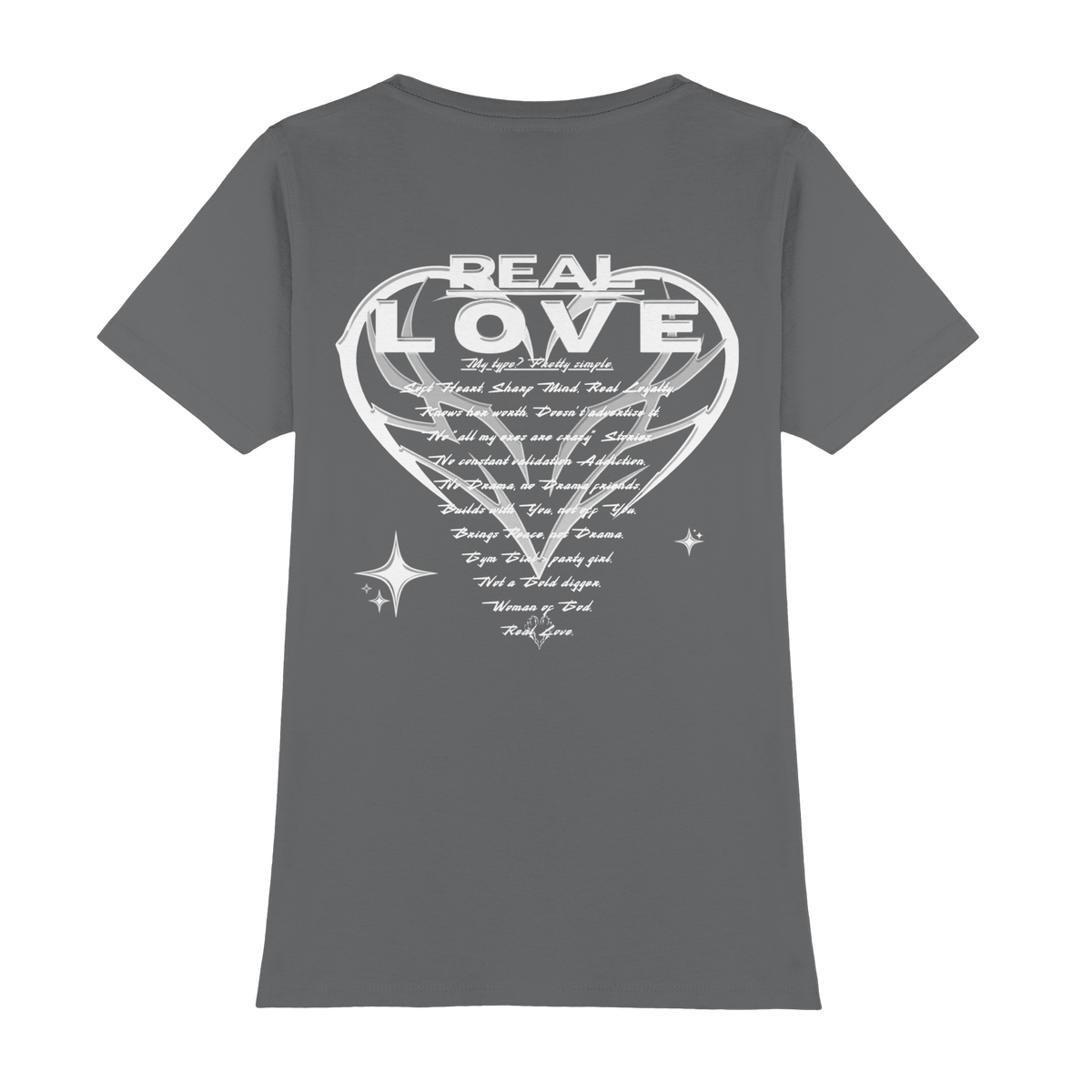 The REAL LOVE BASiCS - Womens Premium Classic T-Shirt