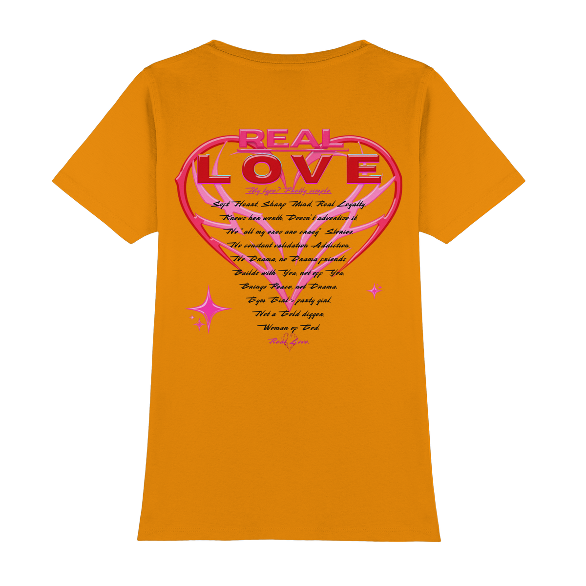 The Real Love - Womens Premium Classic T-Shirt