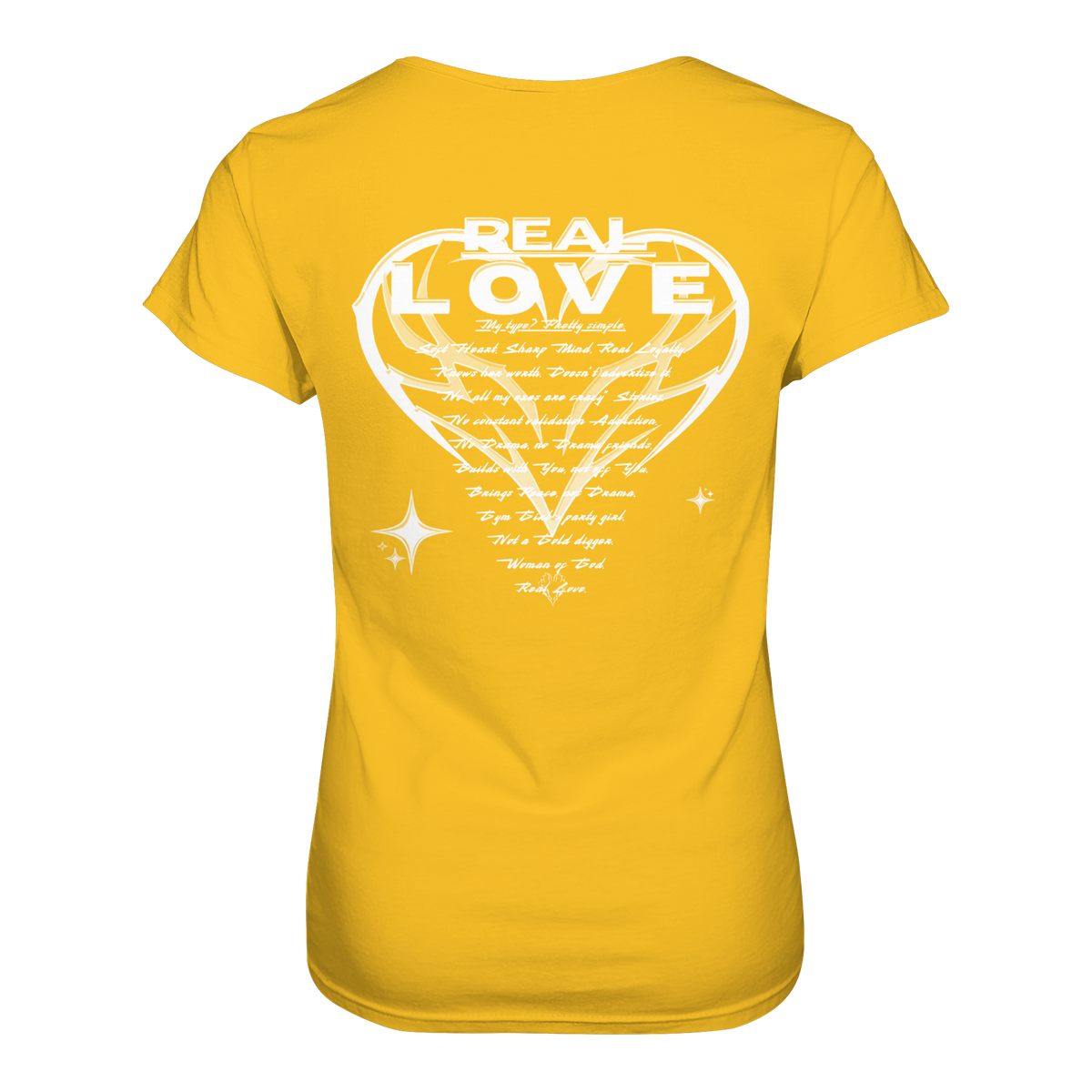 The REAL LOVE BASiCS - Womens Premium Classic T-Shirt