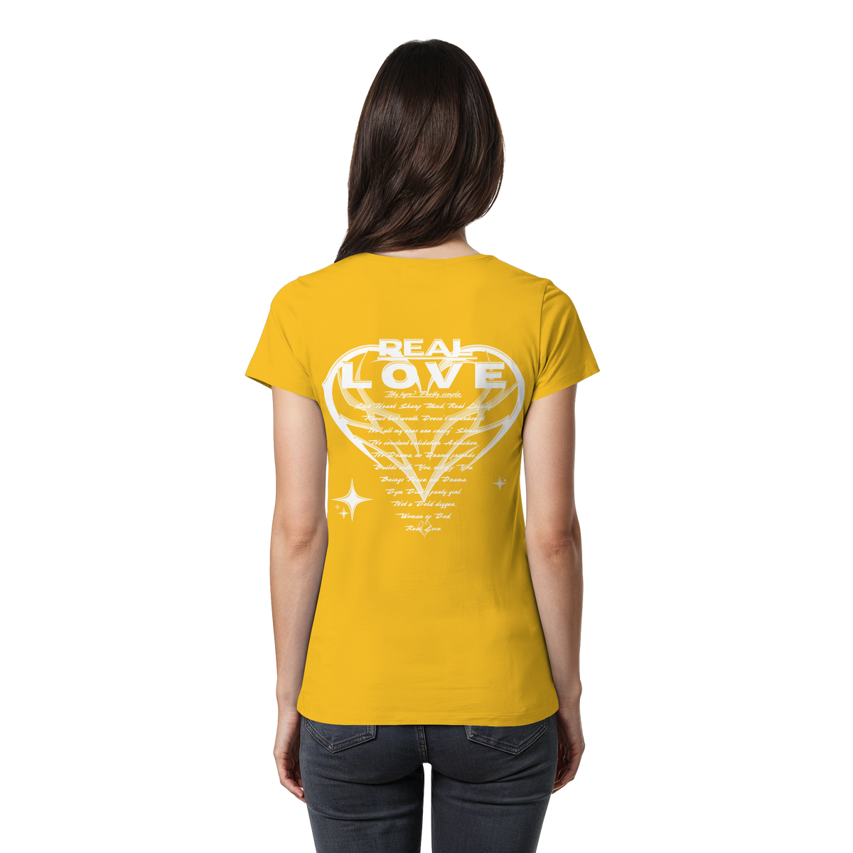 The REAL LOVE BASiCS - Womens Premium Classic T-Shirt