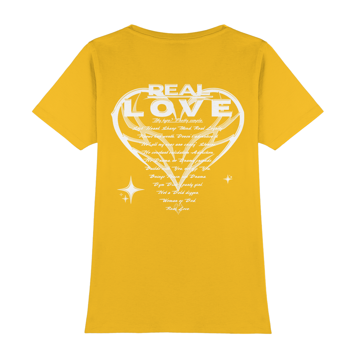 The REAL LOVE BASiCS - Womens Premium Classic T-Shirt