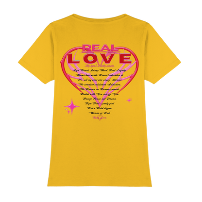 The Real Love - Womens Premium Classic T-Shirt