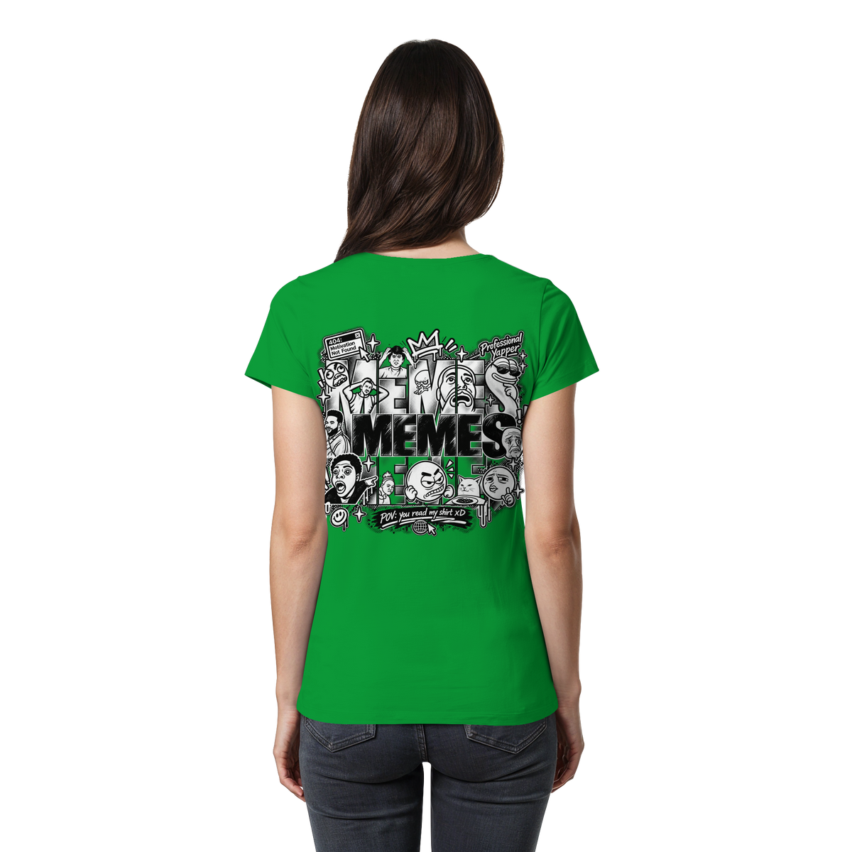 The MEME - Womens Premium Classic T-Shirt
