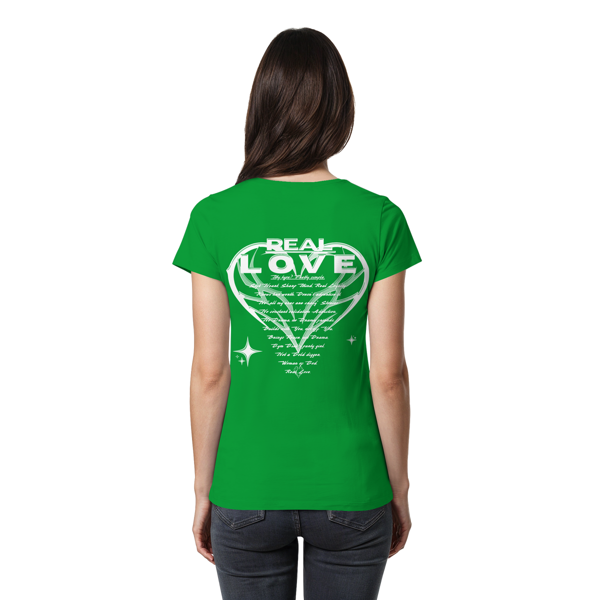 The REAL LOVE BASiCS - Womens Premium Classic T-Shirt