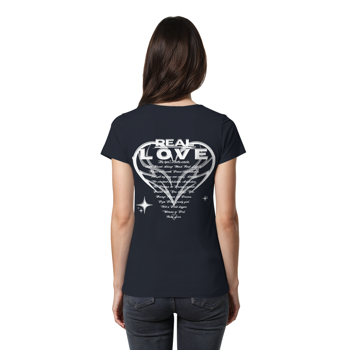 The REAL LOVE BASiCS - Womens Premium Classic T-Shirt