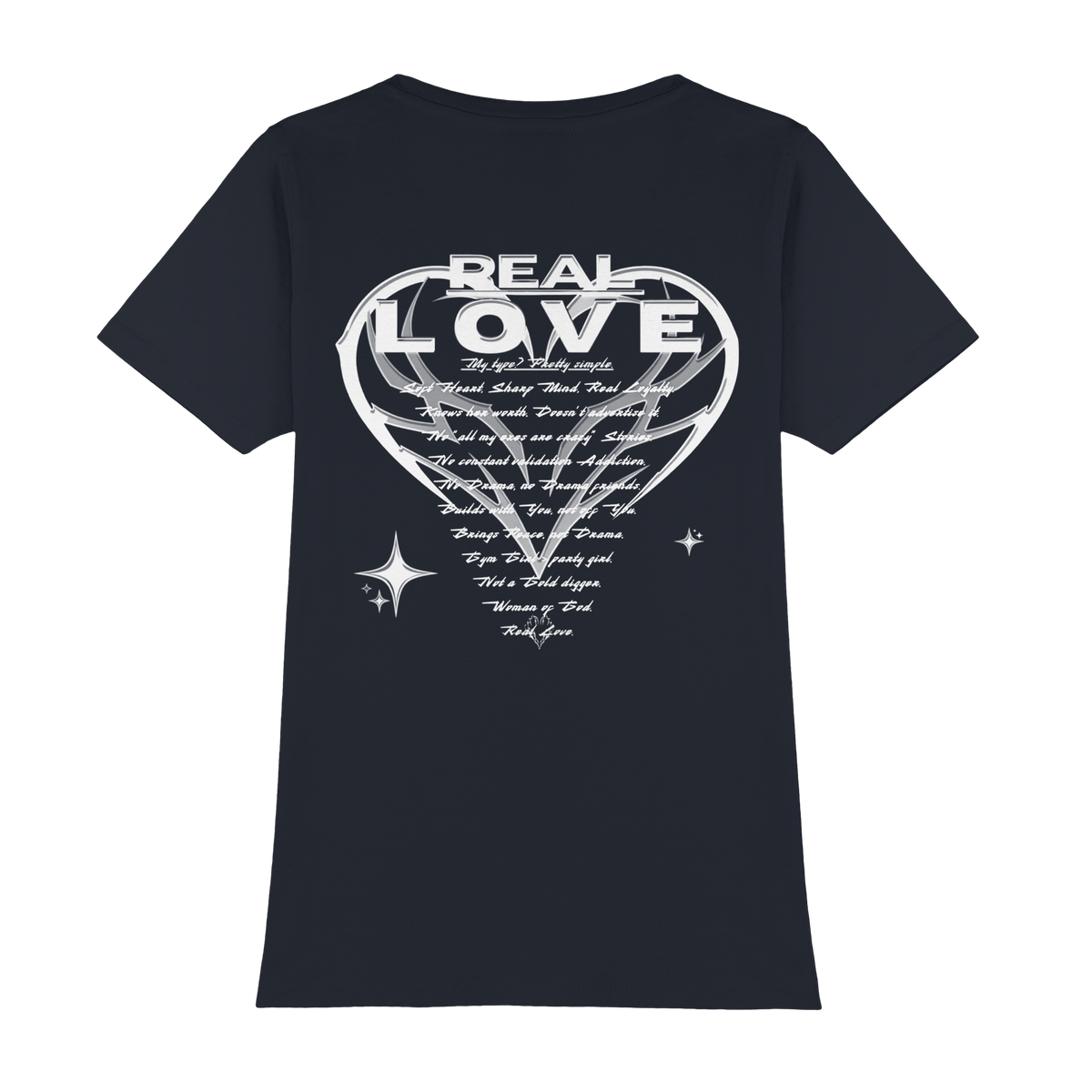 The REAL LOVE BASiCS - Womens Premium Classic T-Shirt