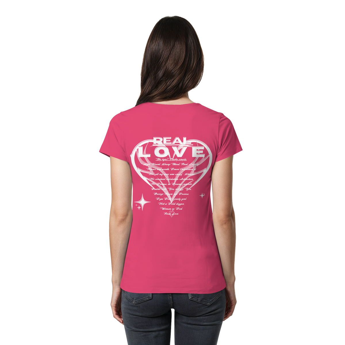 The REAL LOVE BASiCS - Womens Premium Classic T-Shirt