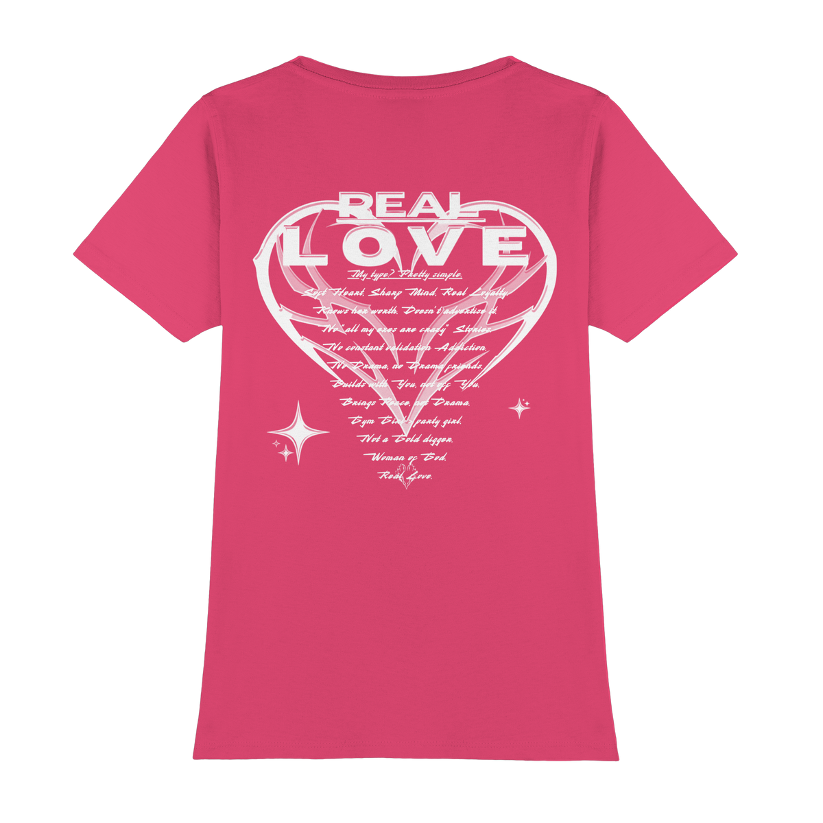 The REAL LOVE BASiCS - Womens Premium Classic T-Shirt