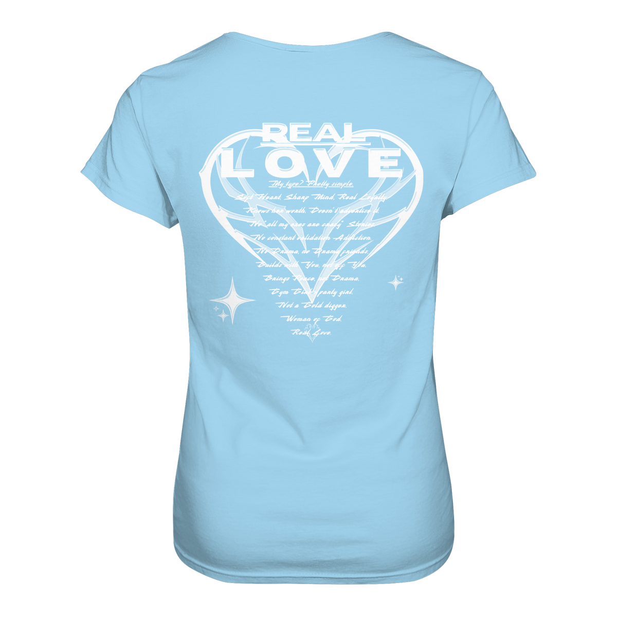 The REAL LOVE BASiCS - Womens Premium Classic T-Shirt