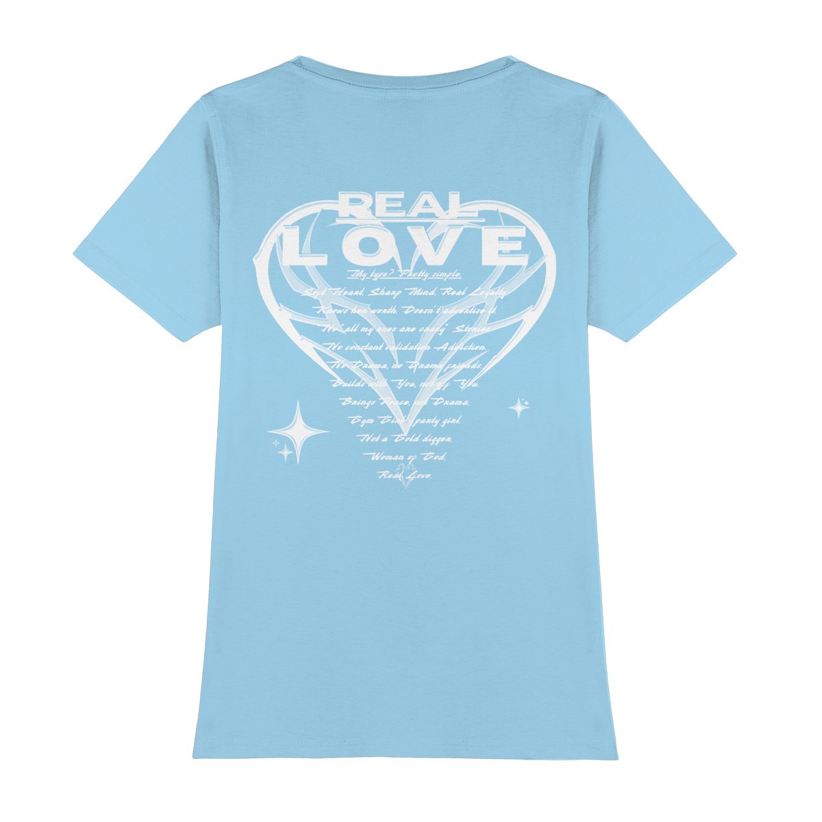 The REAL LOVE BASiCS - Womens Premium Classic T-Shirt