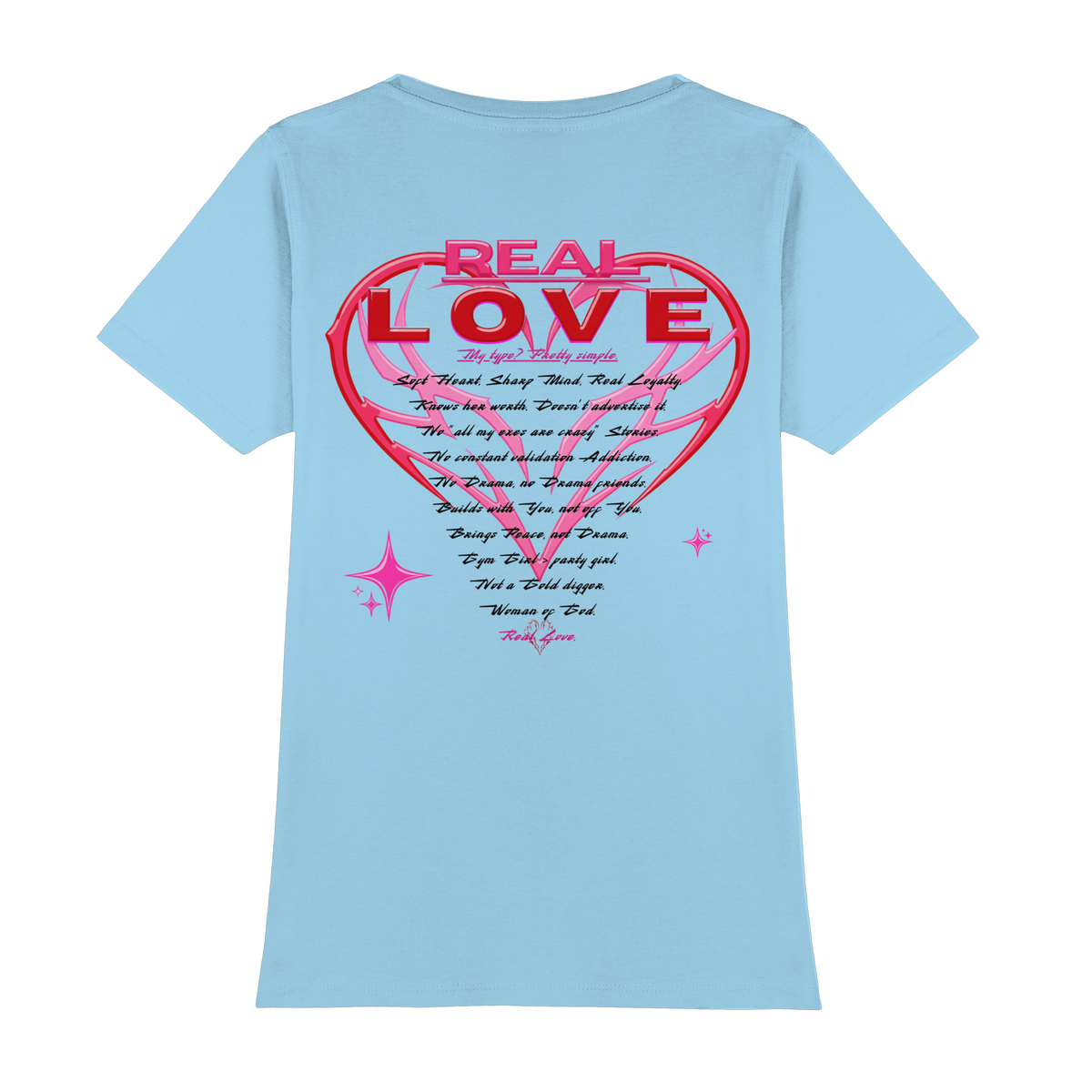The Real Love - Womens Premium Classic T-Shirt
