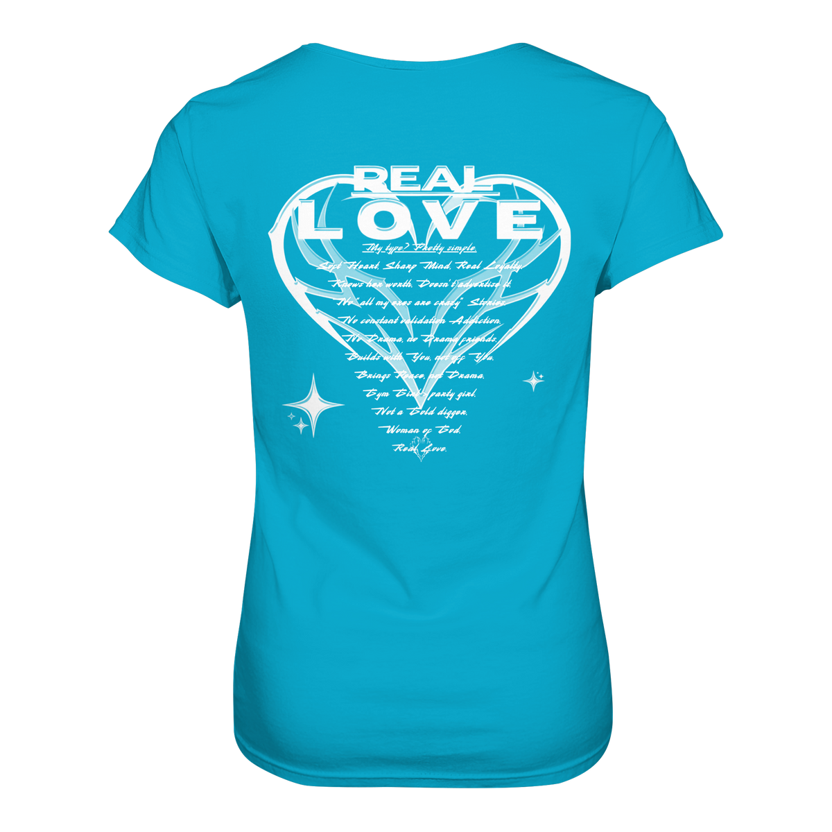 The REAL LOVE BASiCS - Womens Premium Classic T-Shirt