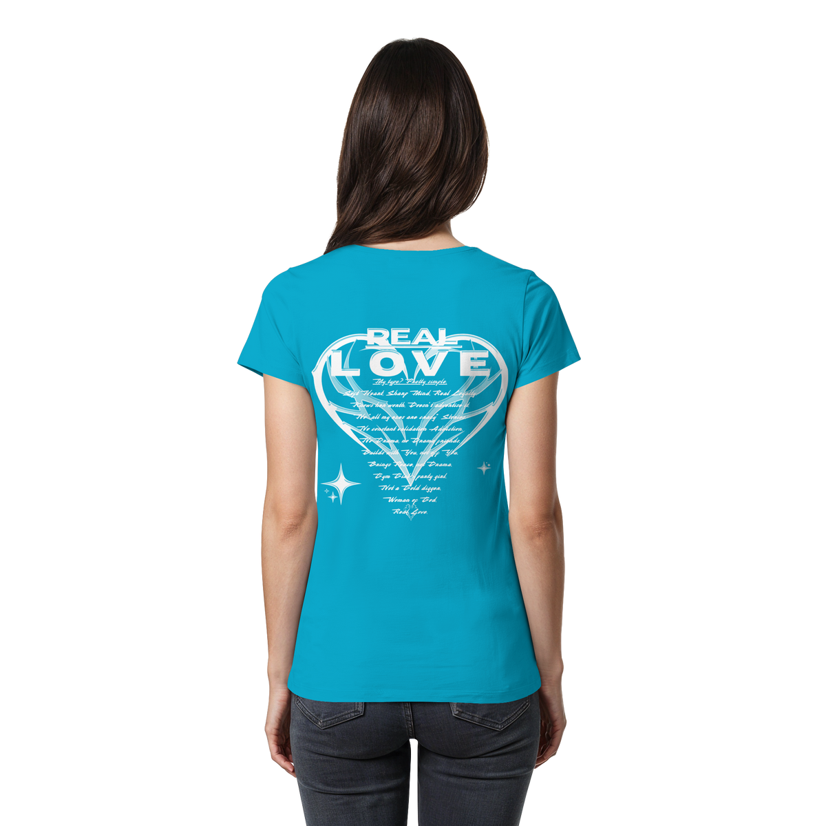 The REAL LOVE BASiCS - Womens Premium Classic T-Shirt