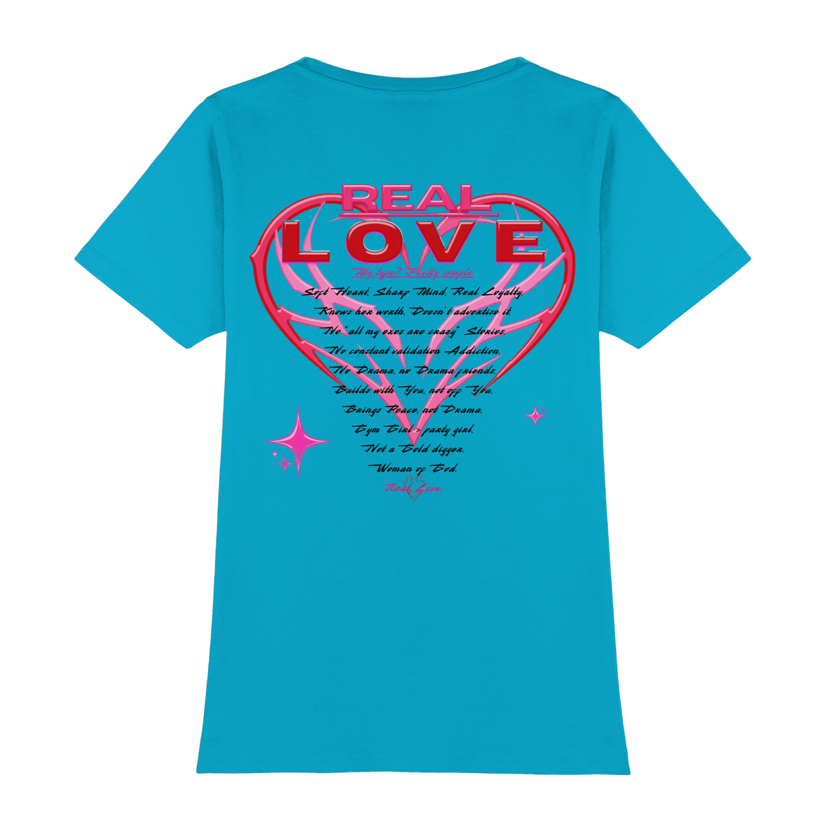 The Real Love - Womens Premium Classic T-Shirt