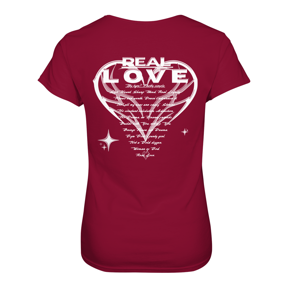 The REAL LOVE BASiCS - Womens Premium Classic T-Shirt