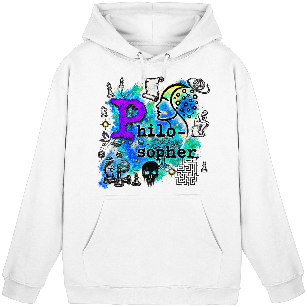 The Philosopher - Basic Unisex Hoodie