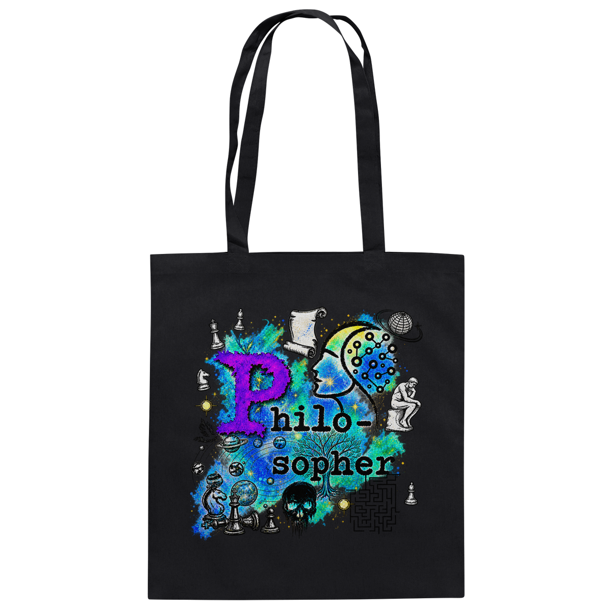 The Philosopher - Baumwolltasche