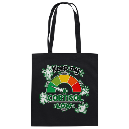 low CORTiSOL - Baumwolltasche