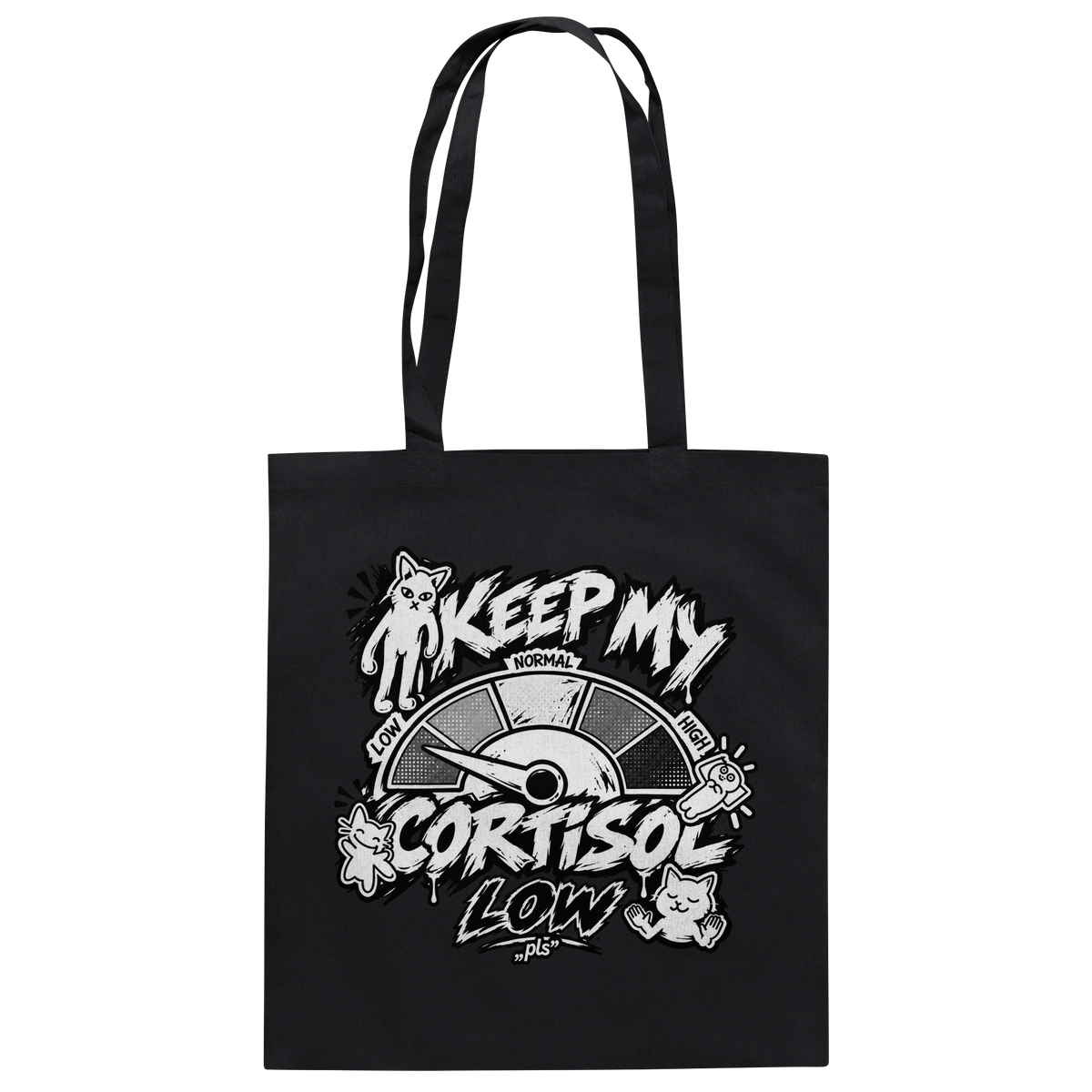 low CORTiSOL - Baumwolltasche