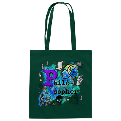 The Philosopher - Baumwolltasche