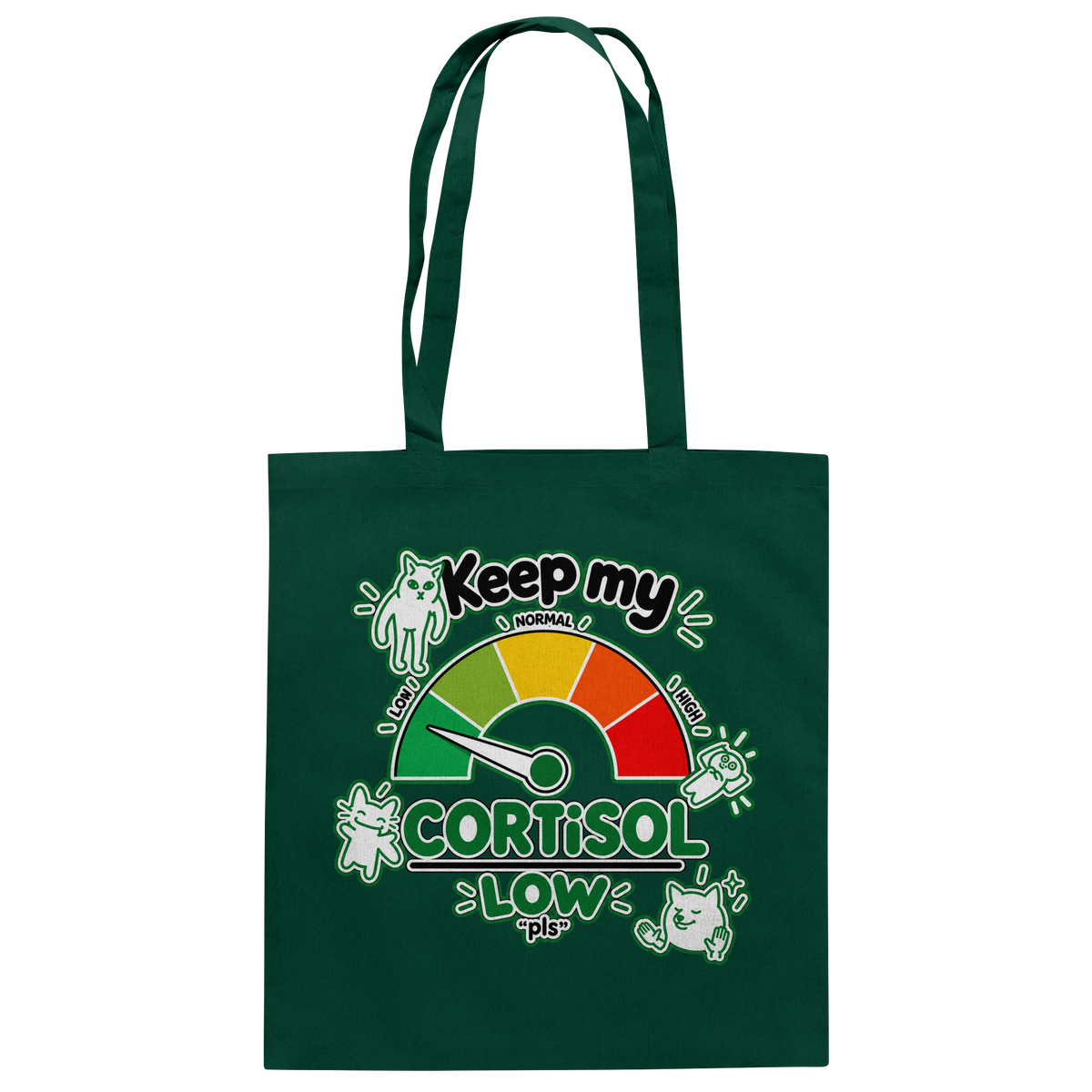 low CORTiSOL - Baumwolltasche