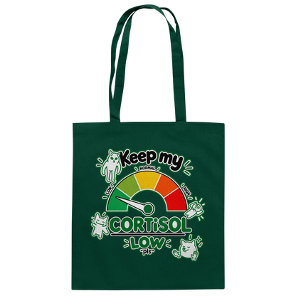 low CORTiSOL - Baumwolltasche