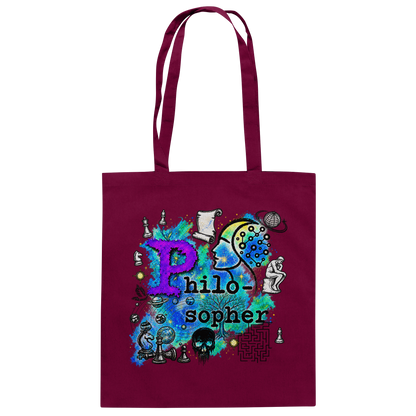 The Philosopher - Baumwolltasche