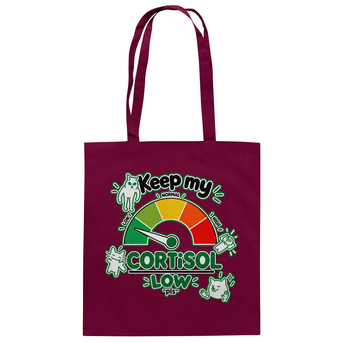 low CORTiSOL - Baumwolltasche