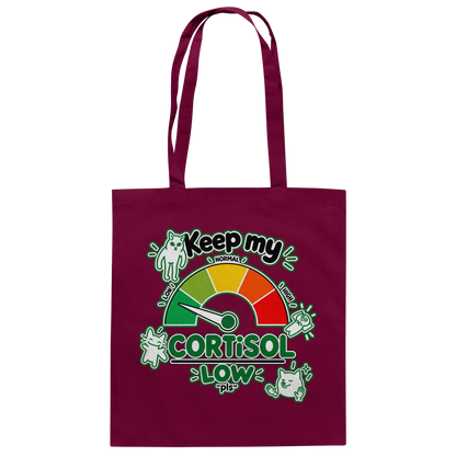 low CORTiSOL - Baumwolltasche