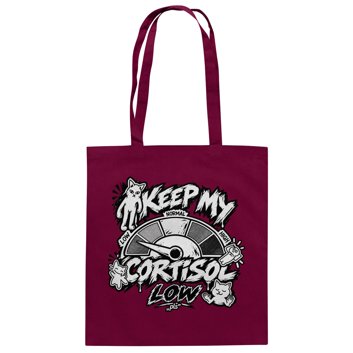 low CORTiSOL - Baumwolltasche