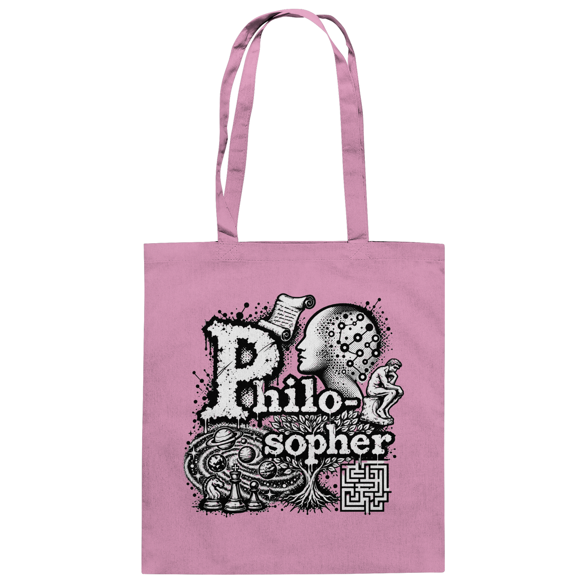 The Philosopher - Baumwolltasche