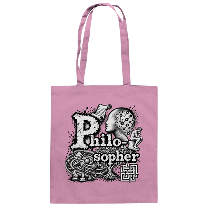 The Philosopher - Baumwolltasche