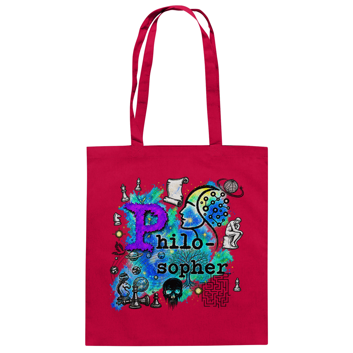 The Philosopher - Baumwolltasche