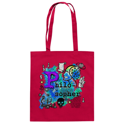 The Philosopher - Baumwolltasche