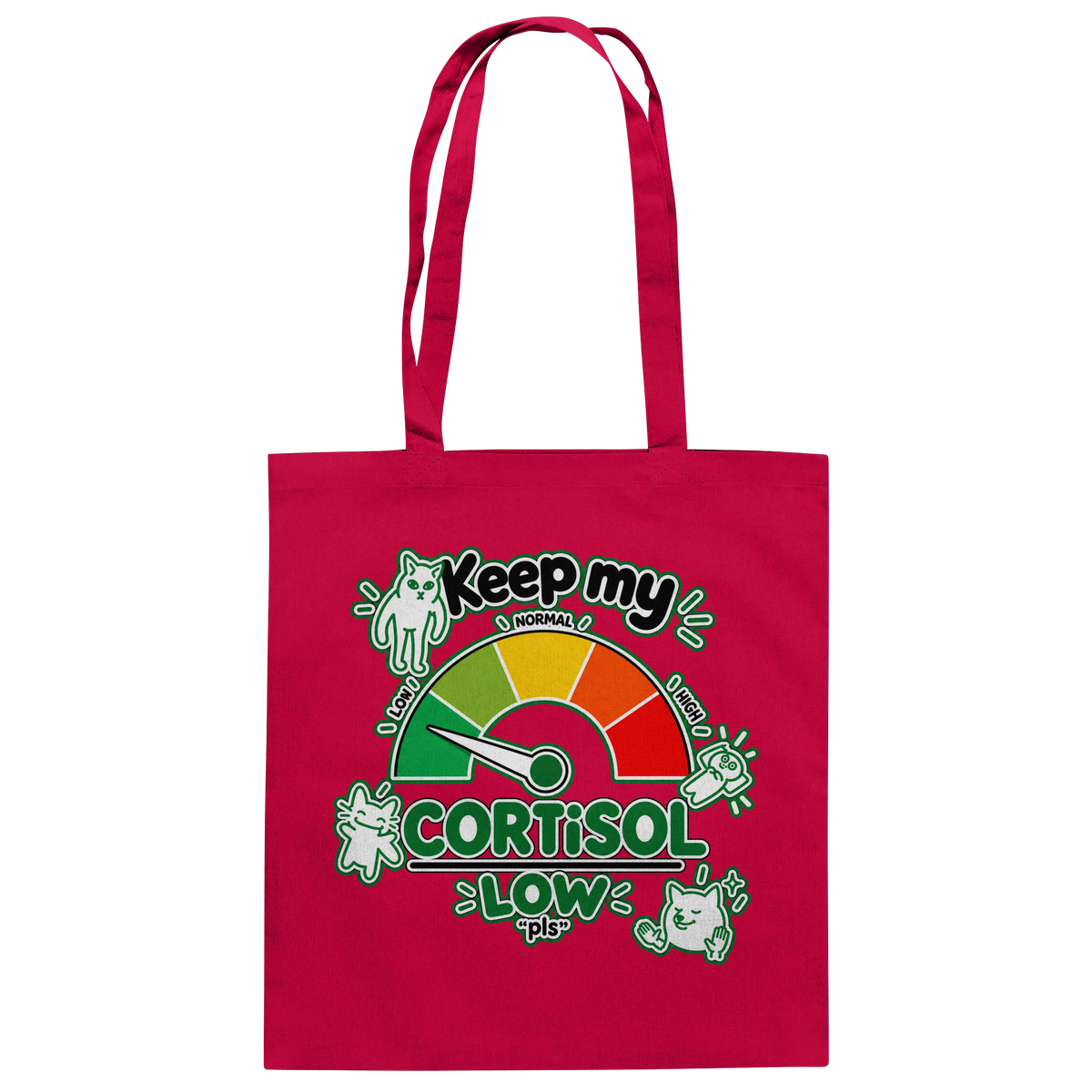 low CORTiSOL - Baumwolltasche