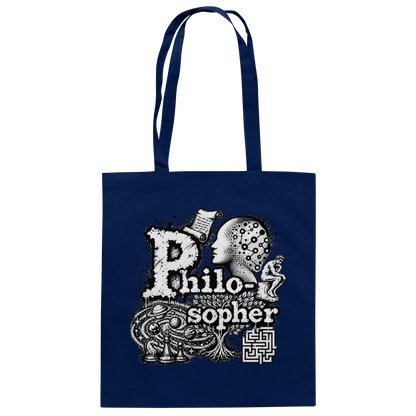 The Philosopher - Baumwolltasche