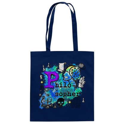 The Philosopher - Baumwolltasche