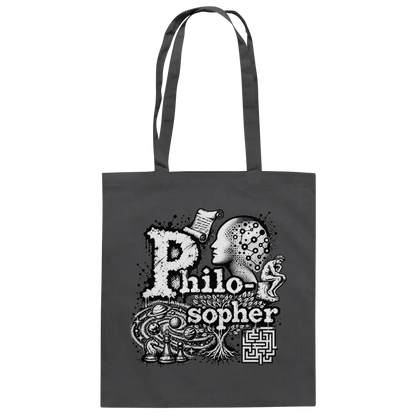 The Philosopher - Baumwolltasche