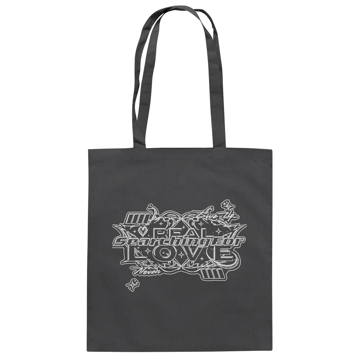 The REAL LOVE BASiCS - Baumwolltasche