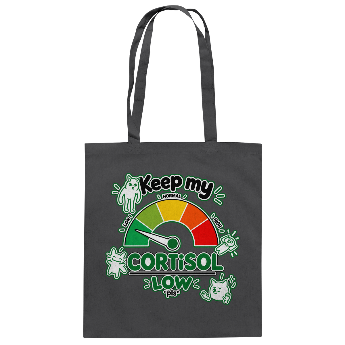 low CORTiSOL - Baumwolltasche