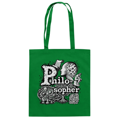 The Philosopher - Baumwolltasche