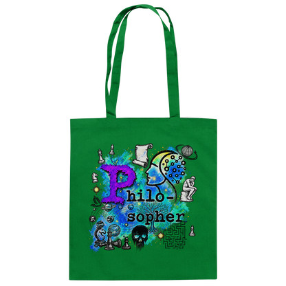 The Philosopher - Baumwolltasche