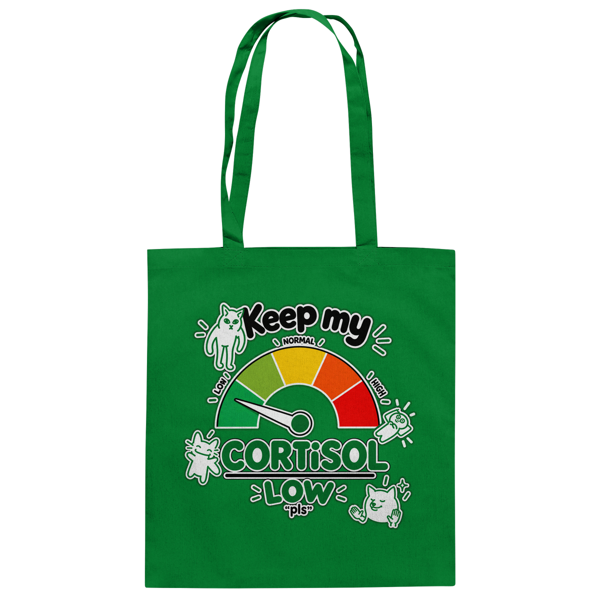 low CORTiSOL - Baumwolltasche