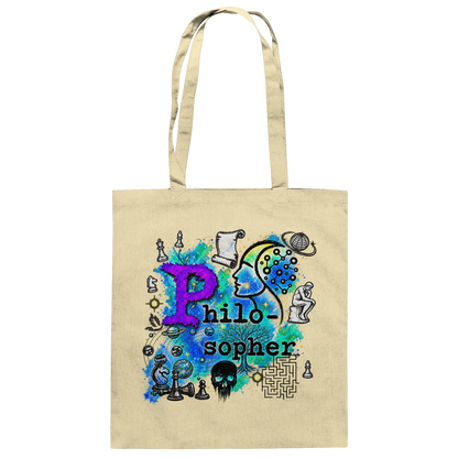 The Philosopher - Baumwolltasche