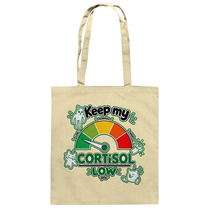 low CORTiSOL - Baumwolltasche